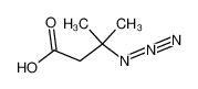 3-azido-3-methylbutanoic acid 105090-72-0