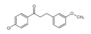 1-(4-氯苯基)-3-(3-甲氧基苯基)-1-丙酮