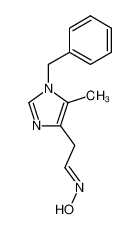 120231-07-4 spectrum, 2-[5-methyl-1-(phenylmethyl)-1H-imidazol-4-yl]ethanone oxime