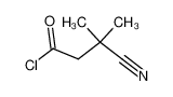 121103-57-9 3-cyano-3-methylbutanoyl chloride