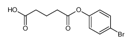 4161-06-2 5-(4-bromophenoxy)-5-oxopentanoic acid