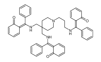 (6E)-6-[[3-[bis[3-[[(E)-(6-oxocyclohexa-2,4-dien-1-ylidene)-phenylmethyl]amino]propyl]amino]propylamino]-phenylmethylidene]cyclohexa-2,4-dien-1-one 1173985-63-1