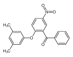 854037-93-7 2-(3,5-dimethyl-phenoxy)-5-nitro-benzophenone