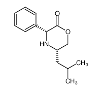 157985-15-4 spectrum, (-)-(3R,5S)-5-(2-methylpropyl)-3-phenylmorpholin-2-one