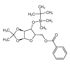 379269-16-6 spectrum, 5-O-benzoyl-3-O-(tert-butyldimethylsilyl)-1,2-O-isopropylidene-α-L-xylofuranose