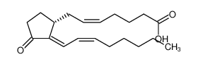 7-(2-oct-2-enylidene-3-oxocyclopentyl)hept-5-enoic acid