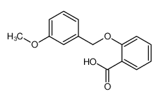 820234-28-4 2-[(3-methoxyphenyl)methoxy]benzoic acid