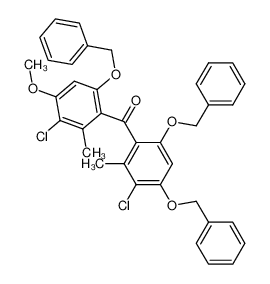 98968-82-2 structure, C37H32Cl2O5