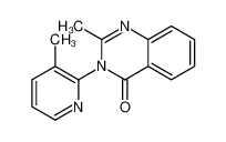 3214-64-0 2-methyl-3-(3-methylpyridin-2-yl)quinazolin-4-one