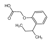 2-(2-butan-2-ylphenoxy)acetic acid 76343-98-1