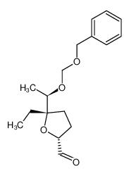 128531-41-9 (2S,5R)-2-((1R)-1-Benzyloxymethoxyethyl)-2-ethyl-5-formyltetrahydrofuran