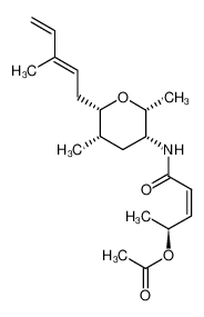 882028-31-1 (S,Z)-5-((2R,3R,5S,6S)-2,5-dimethyl-6-((E)-3- methylpenta-2,4-dienyl)-tetrahydro-2H-pyran-3-ylamino)-5-oxopent-3-en-2-yl acetate