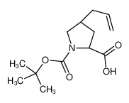 (2S,4s)-4-烯丙基-1-(叔丁氧基羰基)吡咯烷-2-羧酸