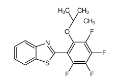 1398310-45-6 2-(2-(tert-butoxy)-3,4,5,6-tetrafluorophenyl)benzo[d]thiazole