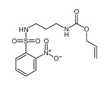 prop-2-enyl N-[3-[(2-nitrophenyl)sulfonylamino]propyl]carbamate 312283-45-7