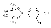 629658-06-6 structure, C12H16BClO3