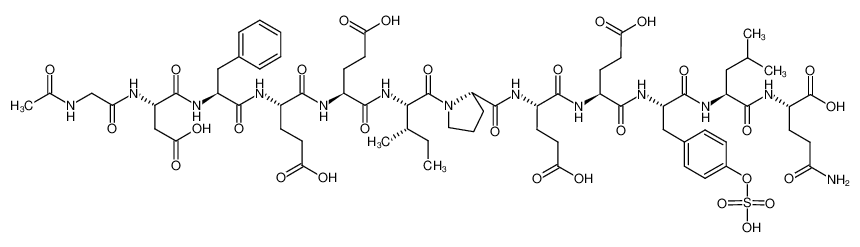 125441-00-1 structure, C68H95N13O29S