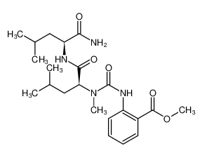 100076-36-6 structure, C22H34N4O5