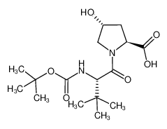 630421-46-4 (2S,4R)-1-{(S)-2-[(tert-butoxycarbonyl)amino]-3,3-dimethylbutanoyl}-4-hydroxypyrrolidine-2-carboxylic acid