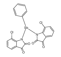 152582-21-3 phenylantimony(III) bis(7-chloroisatin)