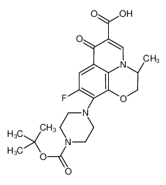 N-tert-Butoxycarbonyl Desmethyl Levofloxacin 1330277-19-4