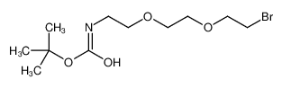 2-[2-(2-t-叔丁氧羰基-氨基乙氧基]乙氧基]乙基溴化物