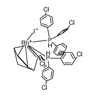 RhI(tri(p-chlorophenyl)phosphine)2(2,5-norbornadiene)