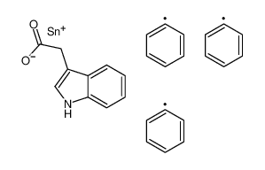 7552-14-9 structure, C28H26NO2Sn