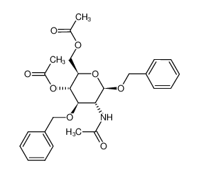 1,3-o-二苄基-n-乙酰基-beta-d-葡萄糖胺4,6-二乙酸酯