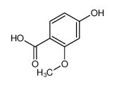 4-Hydroxy-2-methoxybenzoic acid 90111-34-5