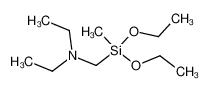 diethyl-[(diethoxy-methyl-silanyl)-methyl]-amine