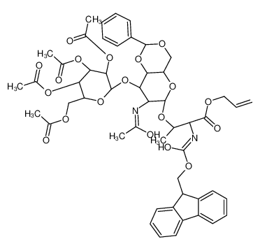 384346-85-4 structure, C51H58N2O19