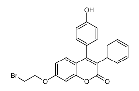 1450604-24-6 7-(2-bromoethoxy)-4-(4-hydroxyphenyl)-3-phenyl-2H-chromen-2-one