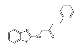 134306-64-2 2-(3-phenylpropionylmethylseleno)benzothiazole