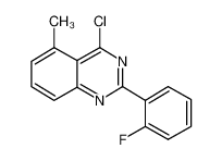 4-氯-2-(2-氟苯基)-5-甲基喹唑啉