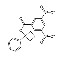 (1-phenylcyclobutyl) 3,5-dinitrobenzoate 18592-80-8