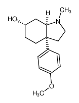 82732-23-8 N-methyl-3a-(4-methoxyphenyl)-6β-hydroxy-cis-octahydroindole