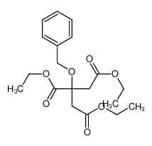 112031-19-3 triethyl 2-phenylmethoxypropane-1,2,3-tricarboxylate