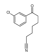 7-(3-CHLOROPHENYL)-7-OXOHEPTANENITRILE 898767-72-1