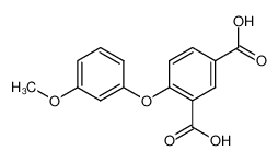 50970-94-0 4-(3-methoxyphenoxy)-1,3-benzenedicarboxylic acid