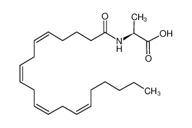 (2S)-2-(icosa-5,8,11,14-tetraenoylamino)propanoic acid 401941-73-9