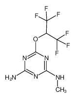6-[(1,1,1,3,3,3-六氟-2-丙基)氧基]-N-甲基-1,3,5-三嗪-2,4-二胺