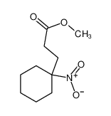 methyl 3-(1-nitrocyclohexyl)propanoate 71648-41-4