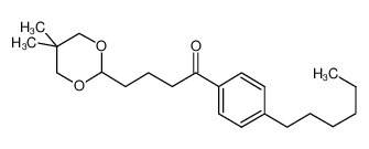 4-(5,5-dimethyl-1,3-dioxan-2-yl)-1-(4-hexylphenyl)butan-1-one 898787-29-6