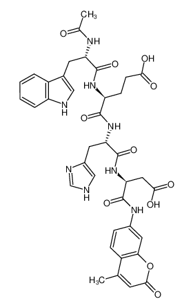 乙酰基色氨酰谷氨酰组氨酰天冬氨酸-7-氨基-4-甲基香豆素