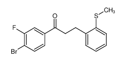 898780-07-9 structure, C16H14BrFOS