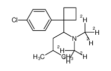 1216544-25-0 structure, C17H20ClD6N