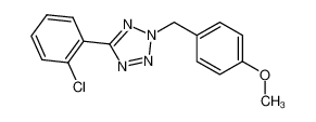 179088-99-4 spectrum, 5-(2-chlorophenyl)-2-(4-methoxybenzyl)tetrazole