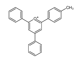 47454-64-8 structure, C24H19O+