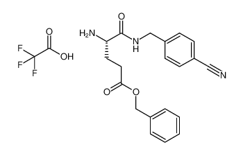 1357450-95-3 spectrum, Glu(OBzl)-4-cyanobenzylamide*TFA